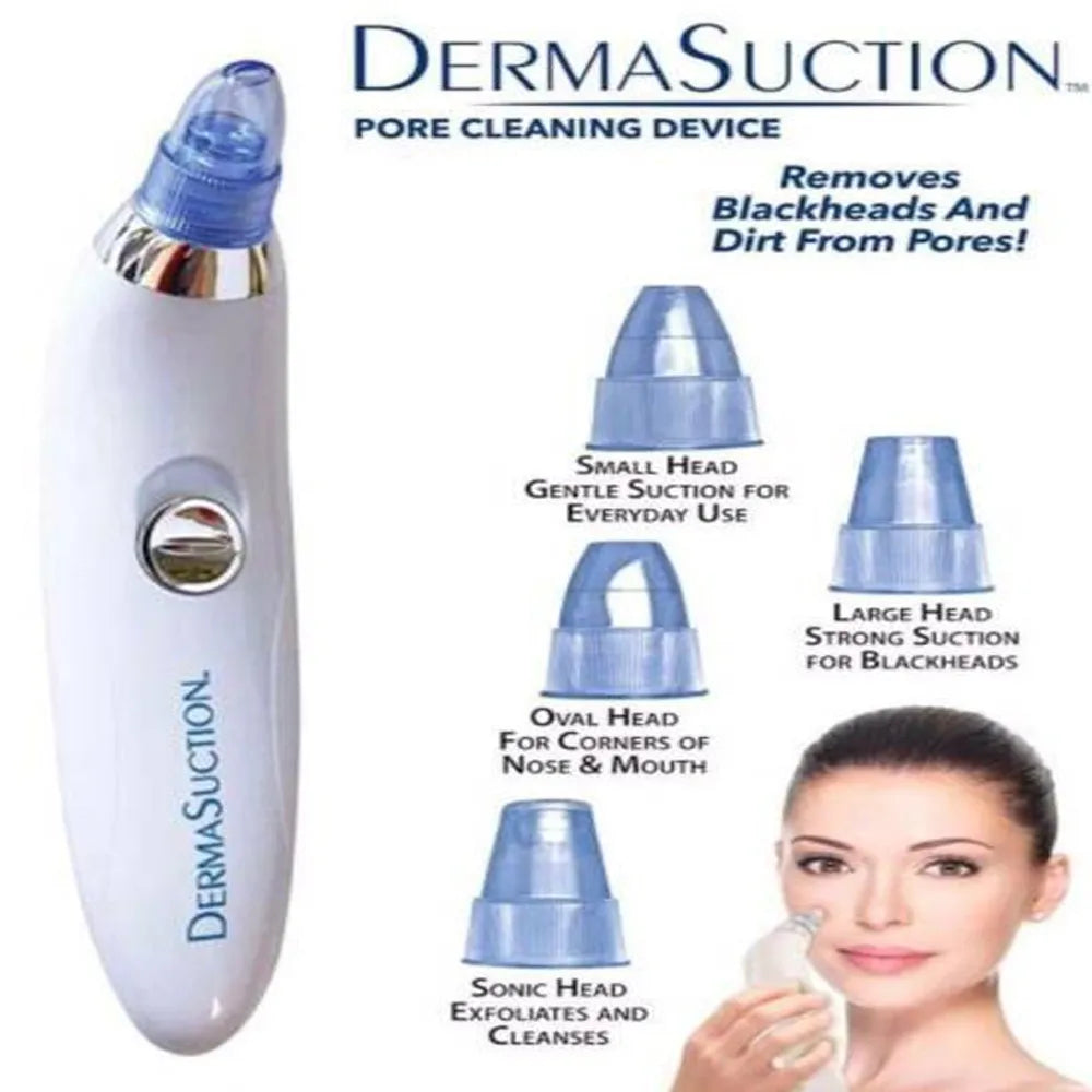 Derma Suction Blackhead Removal Machine 4 in 1 Black Head Remover Machine